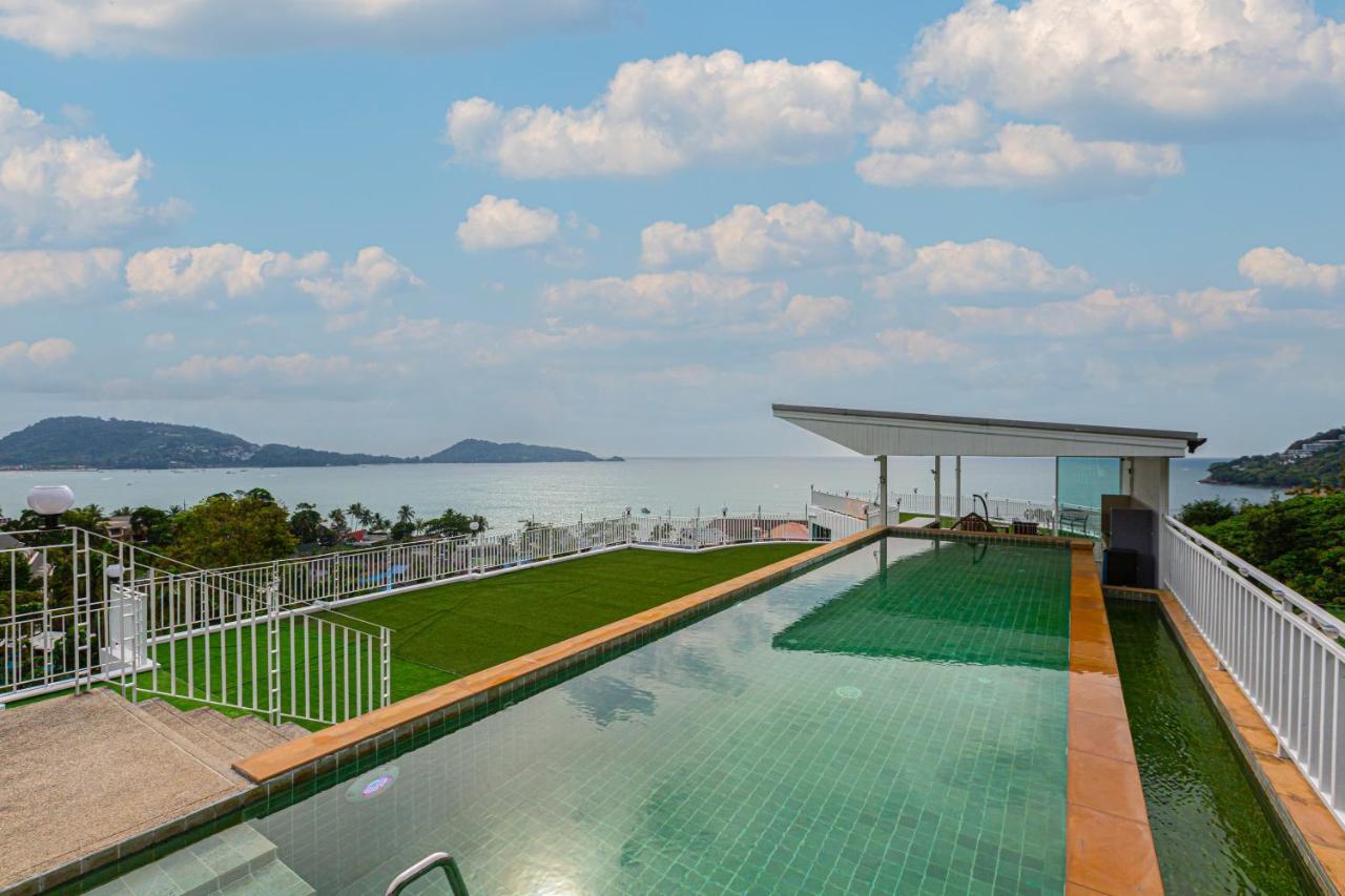 Rossarin Sea View Patong Hotell Exteriör bild