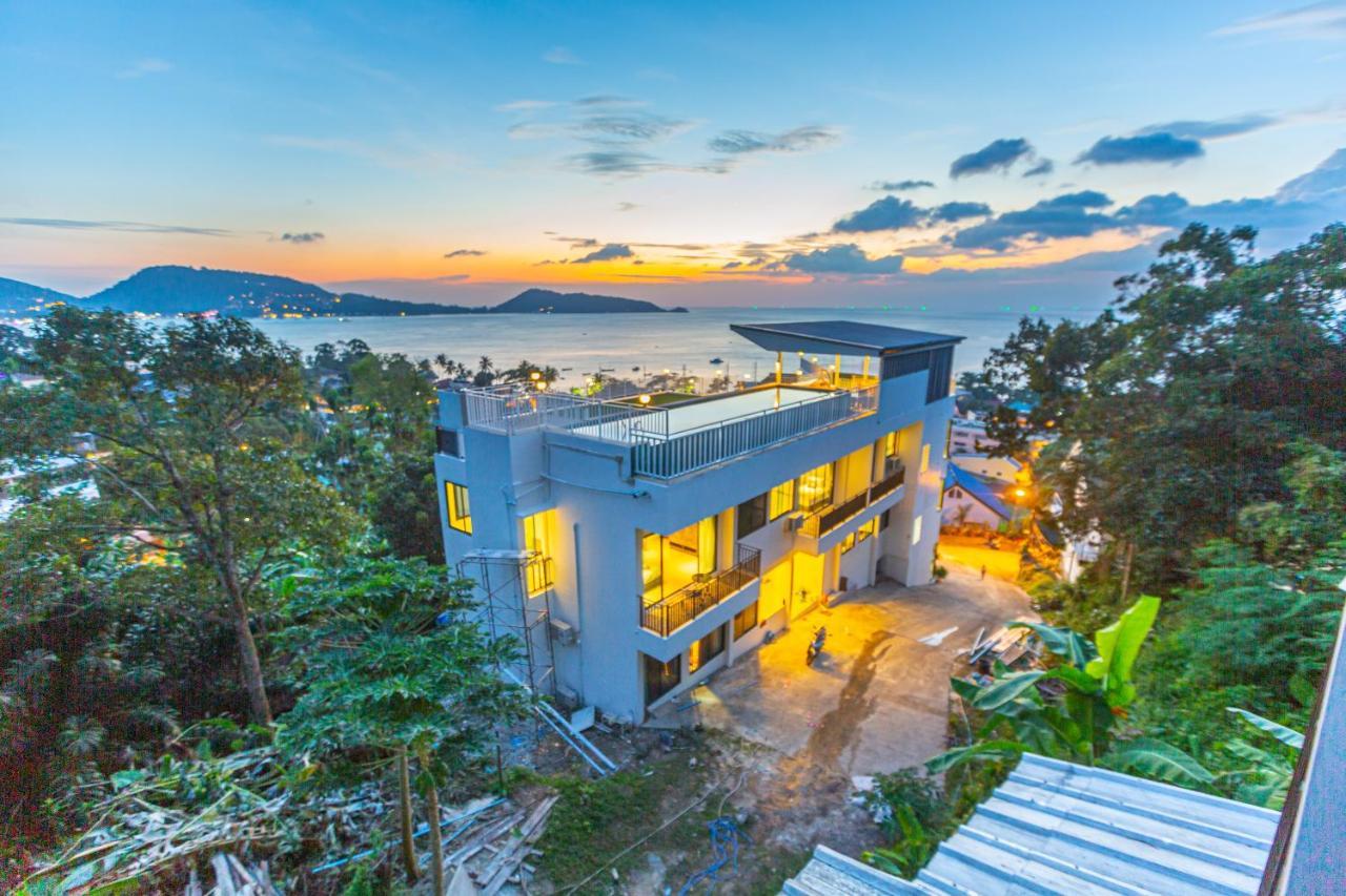 Rossarin Sea View Patong Hotell Exteriör bild
