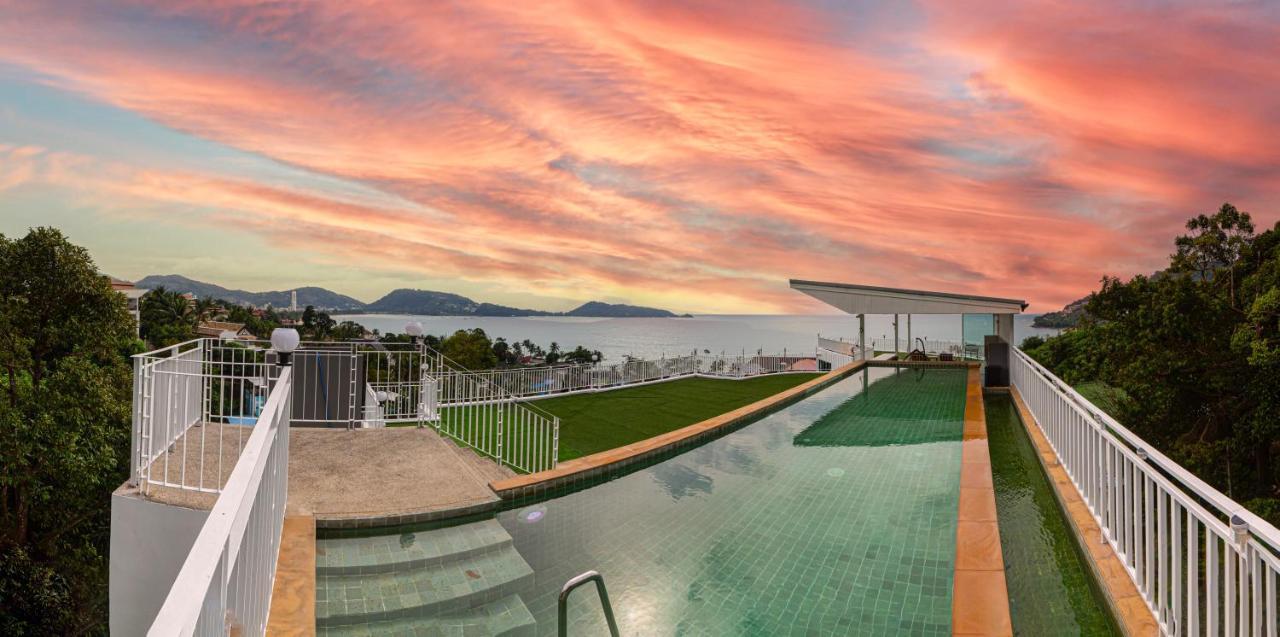 Rossarin Sea View Patong Hotell Exteriör bild