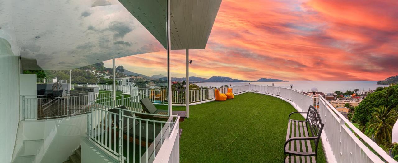 Rossarin Sea View Patong Hotell Exteriör bild