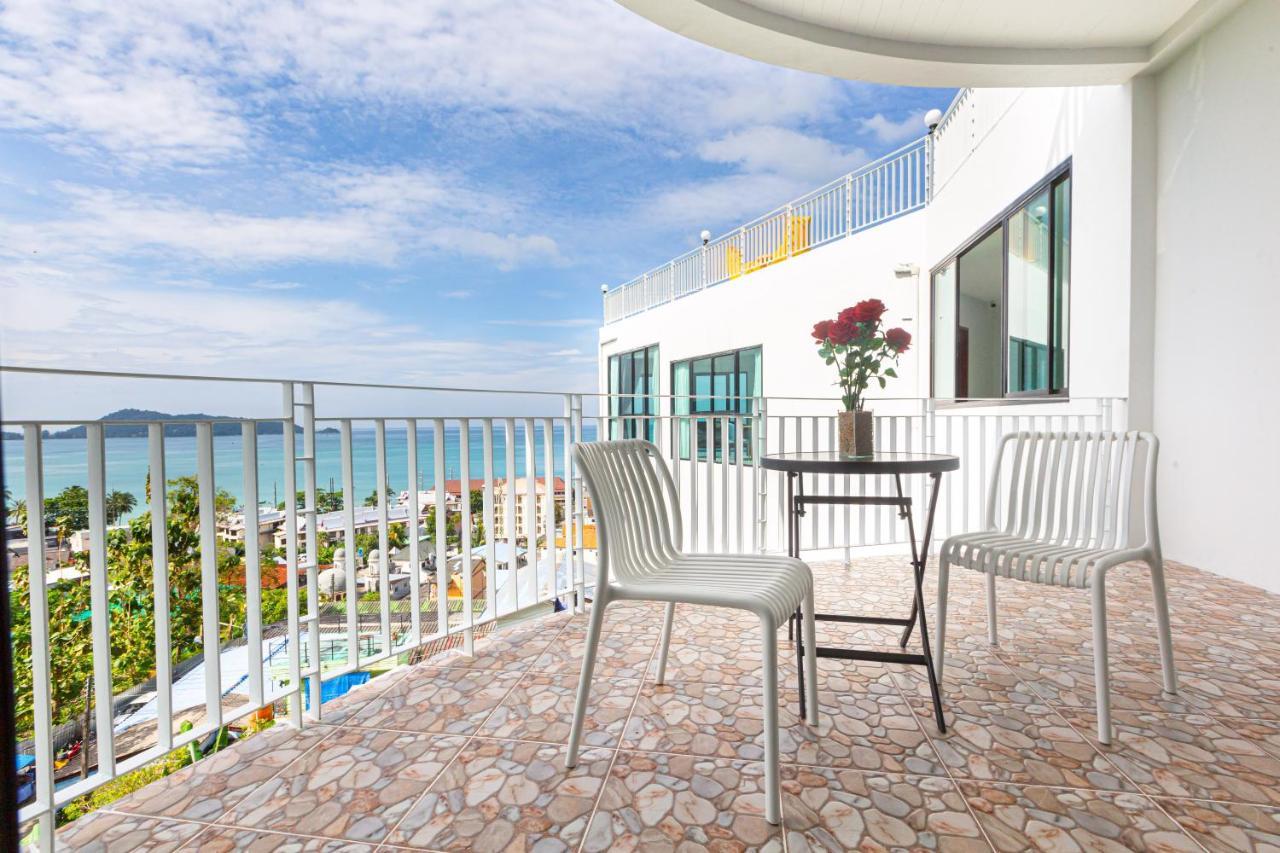 Rossarin Sea View Patong Hotell Exteriör bild