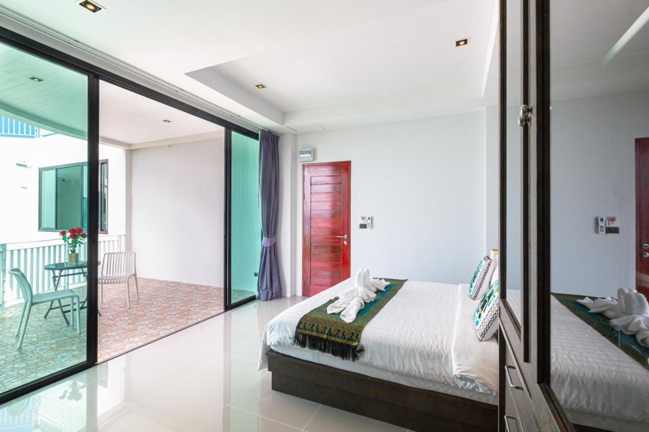 Rossarin Sea View Patong Hotell Exteriör bild