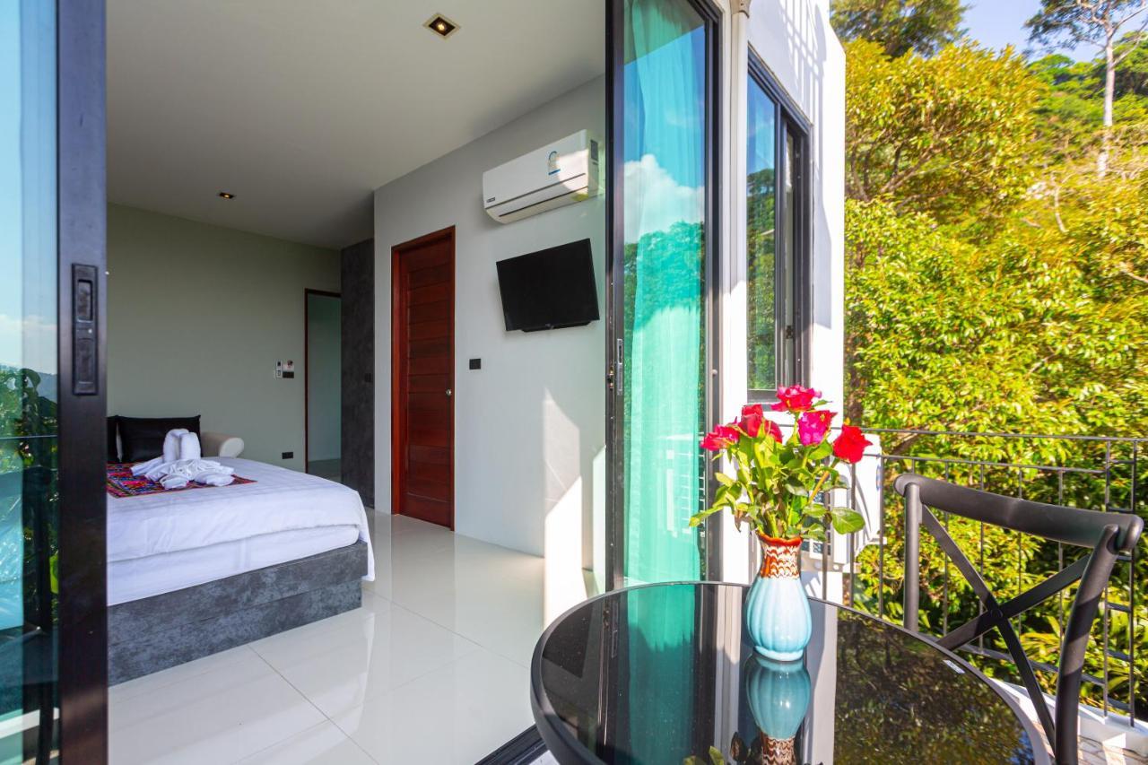 Rossarin Sea View Patong Hotell Exteriör bild