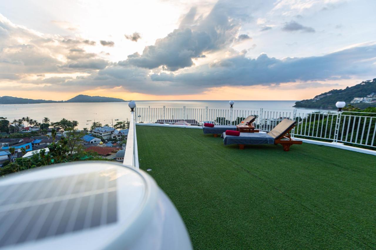 Rossarin Sea View Patong Hotell Exteriör bild