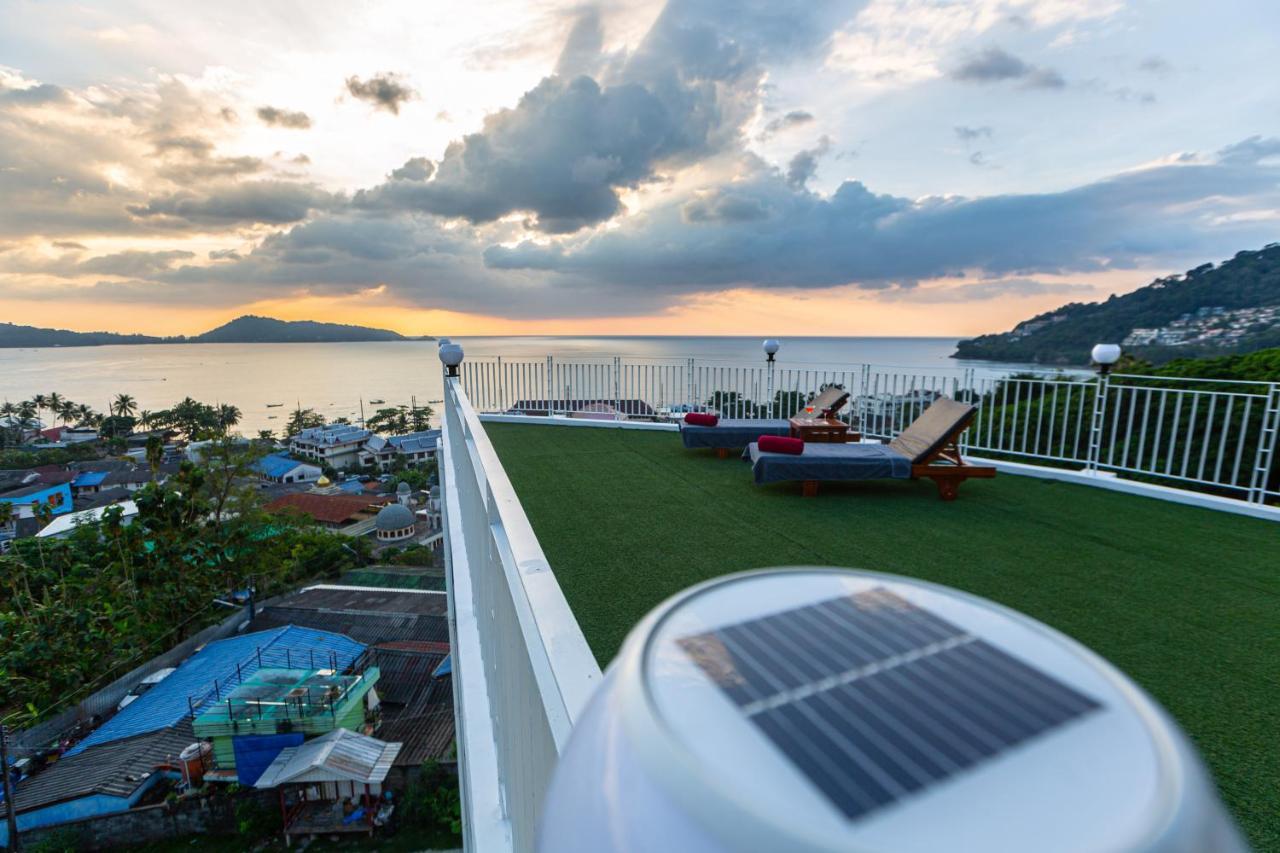 Rossarin Sea View Patong Hotell Exteriör bild